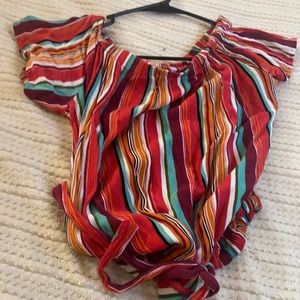 multicolor shirt